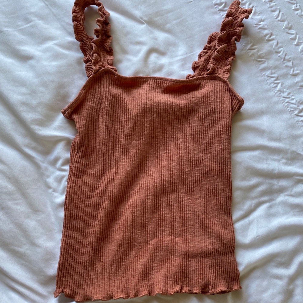 Ribbed tank top